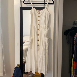 Urban Outfitters White Sundress
